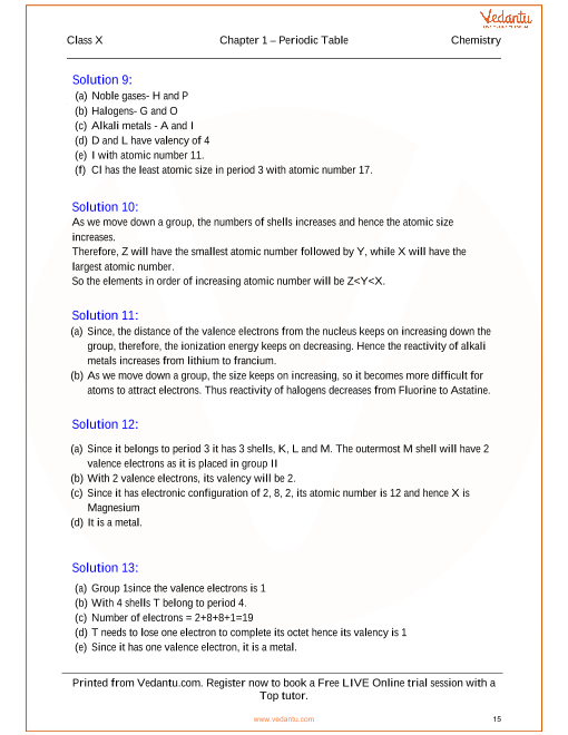 periodic table periodic properties and variations of properties solutions for icse board class 10 chemistry - In The Periodic Table As The Atomic Number Increases From 11 To 17 periodic table periodic properties and variations of properties solutions for icse board class 10 chemistry - In The Periodic Table As The Atomic Number Increases From 11 To 17
