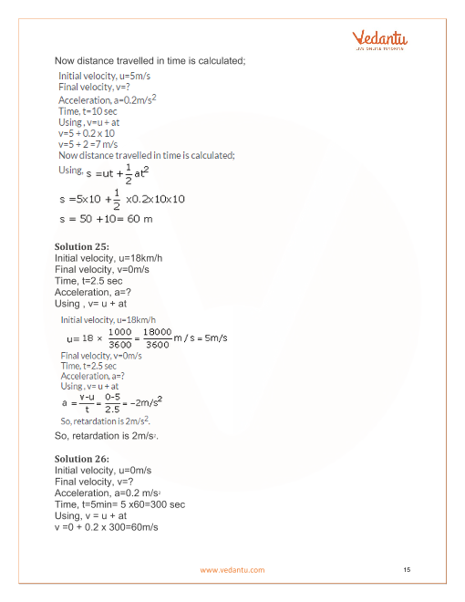 lakhmir singh physics class 9 solutions chapter 1 motion